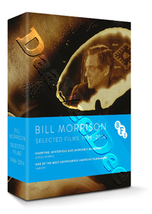 Bill Morrison |Selected Works 1996 - 2014 | The Film of Her / City Walk / Ghost Trip / Decasia / The Mesmerist / Light Is Calling / Outerborough / Porch / The Highwater Trilogy / Who by Water  | Spark of Being / Release / Just Ancient Loo Blu-Ray